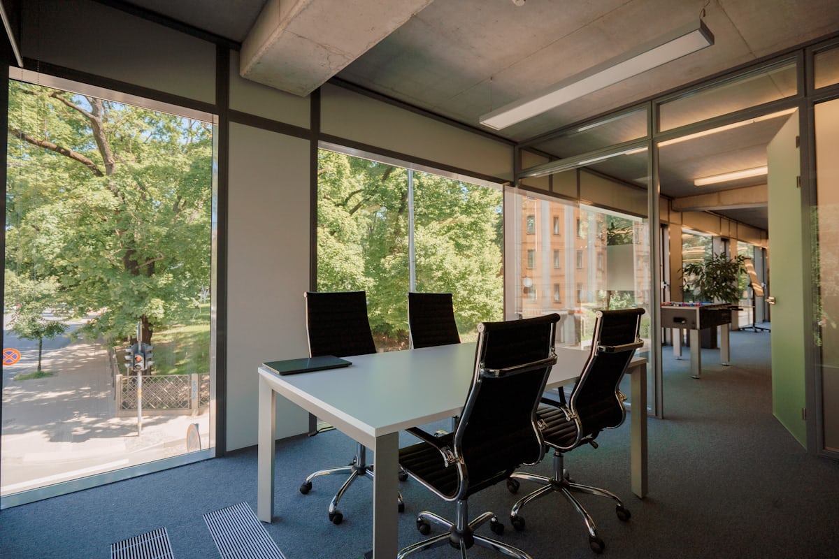 Spotless conference room
